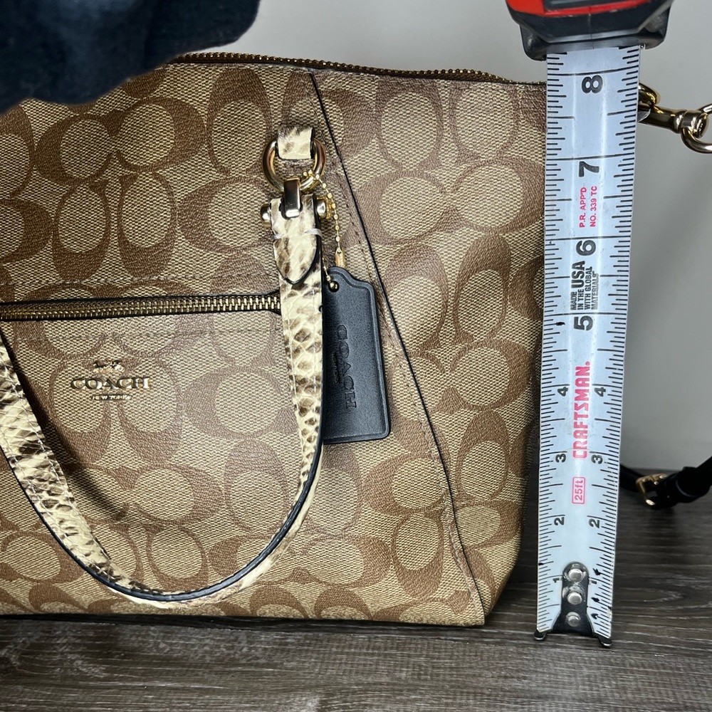 NWOT COACH PRAIRIE SATCHEL - Picture 8 of 11